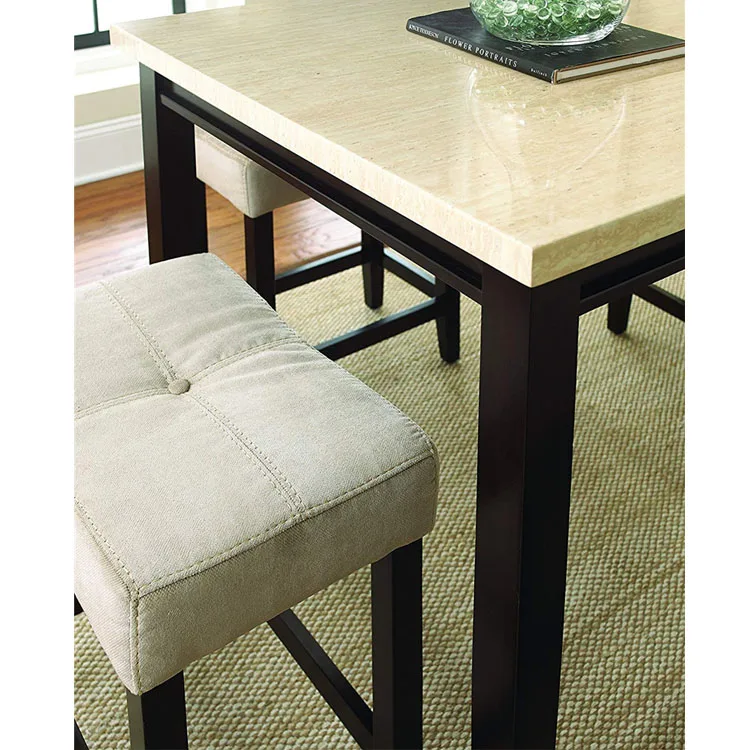 korean luxury natural contemporary louis formal granite marble dining table for home indoor