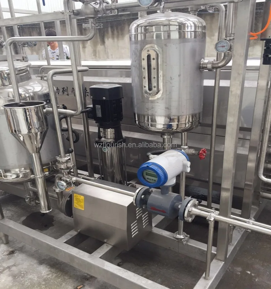 
Stainless Steel UHT Tubular Type Sterilizer For Condensed Milk 
