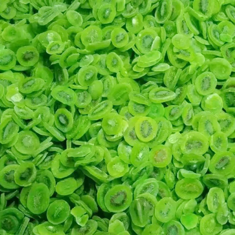 New Crop Green Color Sweet Sliced Dehydrated Kiwi