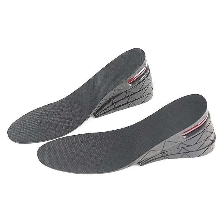 
Unisex 4 Layer 8.5cm heighten insole Invisible Taller Hidden heel heighten PU Height Increase insole Height elevator insole 