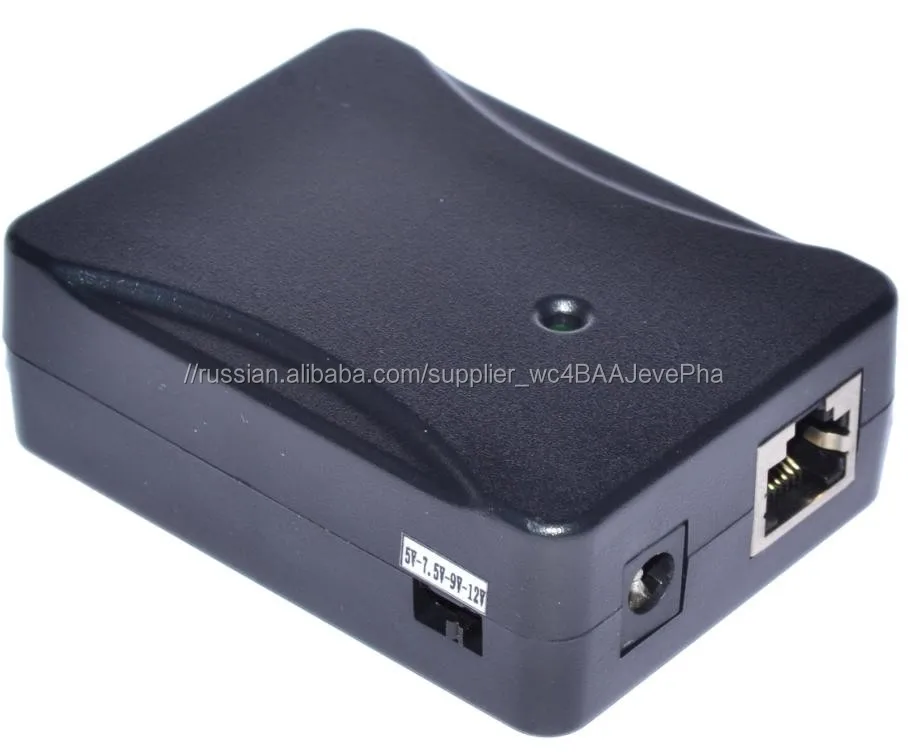 Сплиттер рое гигабитный 48Vdc 25,4 Вт IEEE802.3AT беспроводной RJ45 Инжектор POE 5 В 7,5 В 9 В 12 В 15 В dc Gigabit Ethernet