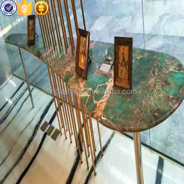 Beautiful Brazil amazonite granite stone for countertop