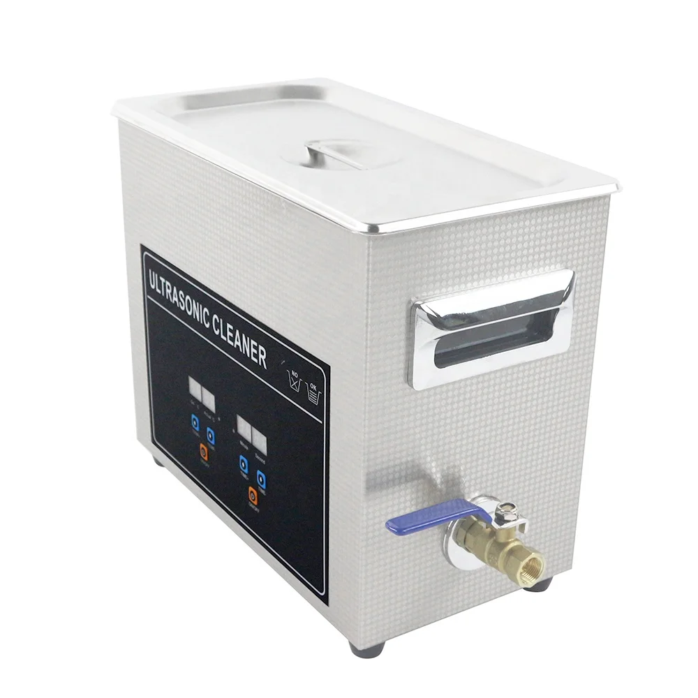 6.5L High quality stainless steel heated digital ultrasonic cleaner 800ml 1.3l 2l 3.2l 6.5l 10l 15l 22.l 30l Optional