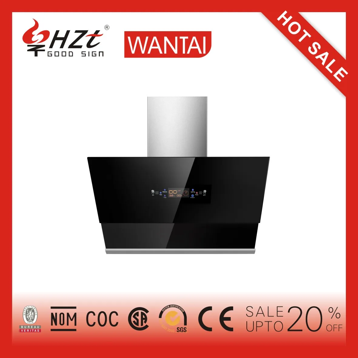 popular Kitchen Range Hood With touch