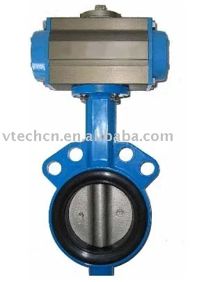 wholesale Pneumatic butterfly valve