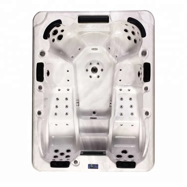 JOYSPA best quality used korea swim spa pool with TV family massage hot tub