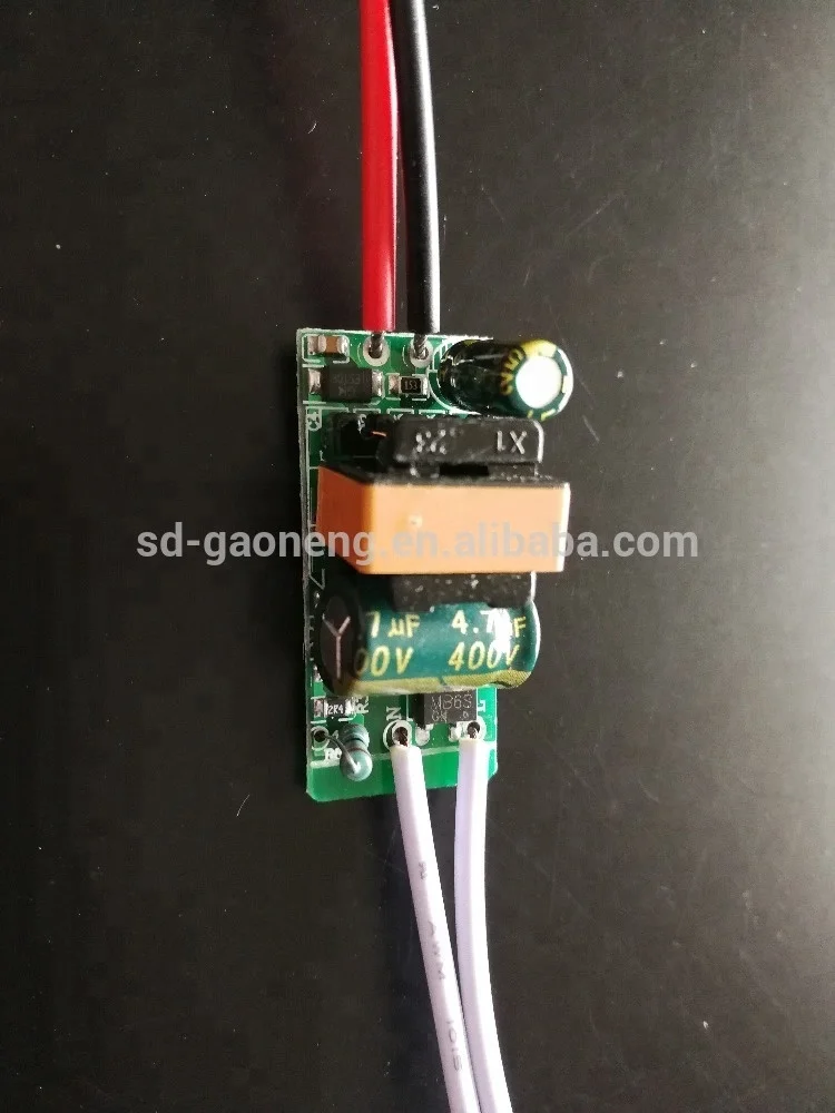 Power Module Led Driver Brand Zhongshan Electronic Emergency Constant Current Customized 300 Ma 4-7w 20w LED Lighting Drive IC