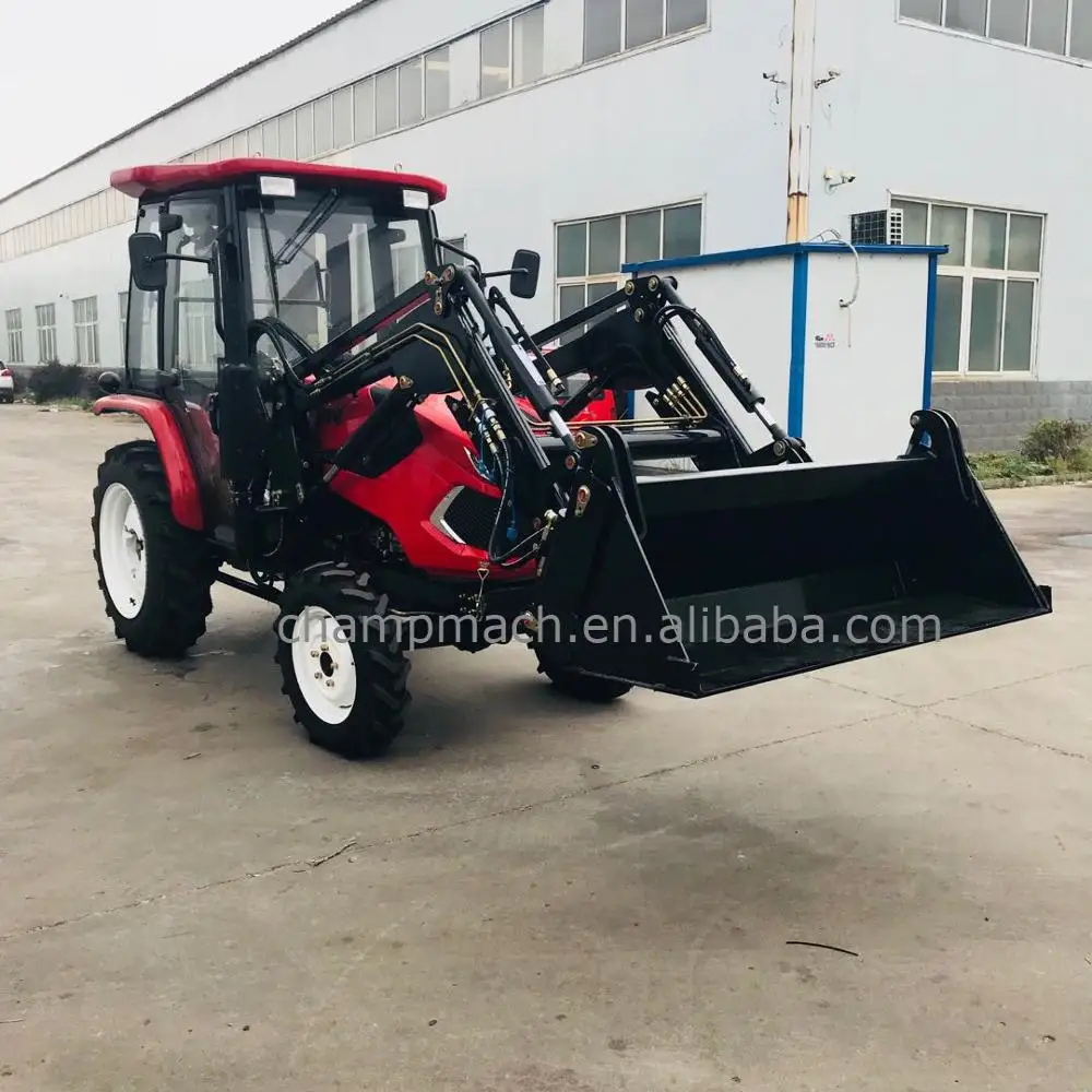 mini 40hp farm tractor 4 in one front-end loader for sale