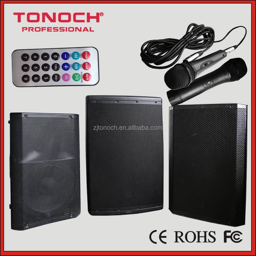 15 inch high power 600 watt wired speaker