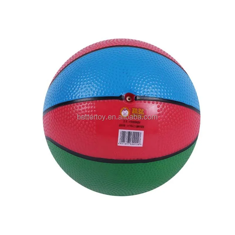 15 cm pvc inflatable teams colorful basketball very cheap toys 6 inches diameter basketball