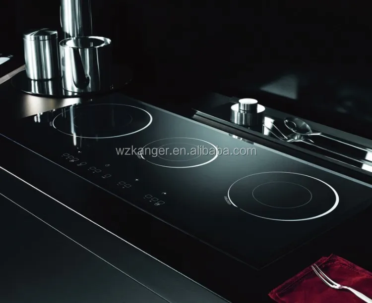 
2018 KANGER High temperature black ceramic glass for radiant cooker plate 