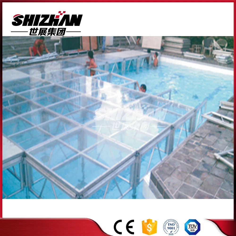 
Высокое качество плексигласа бассейн платформы на продажу 
