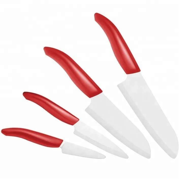 High Quality 4 pcs Ceramic Knife Set