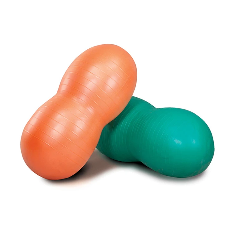 Factory high quality cheap  pvc gym peanut massage yoga ball