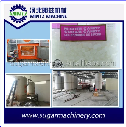 
white sugar or sysup crystallized rock sugar machinery with high yield ratio 
