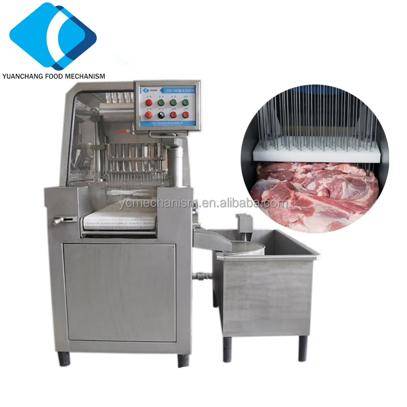 ZSJ-140 high efficiency meat brine injector machine for marinating meat processing