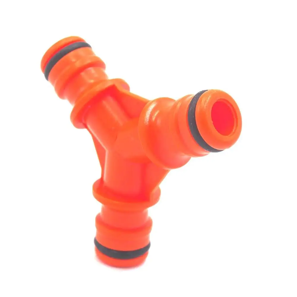 
Plastic 3-way garden hose y connector 
