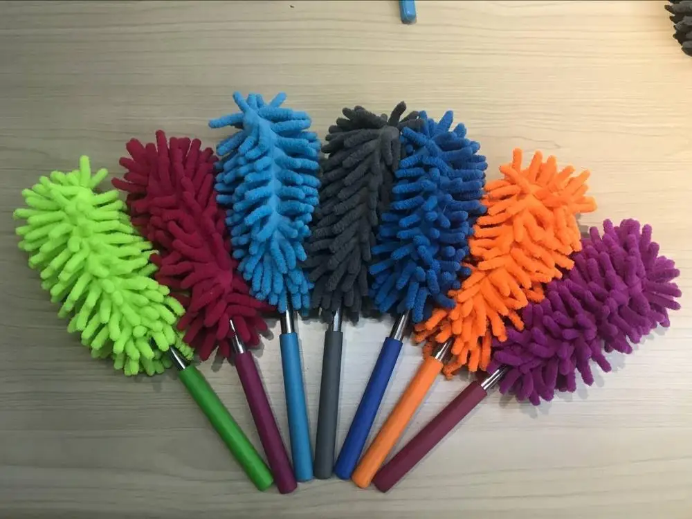 KIDS MINI Telescopic Extendable Microfibre Dusters with Handle