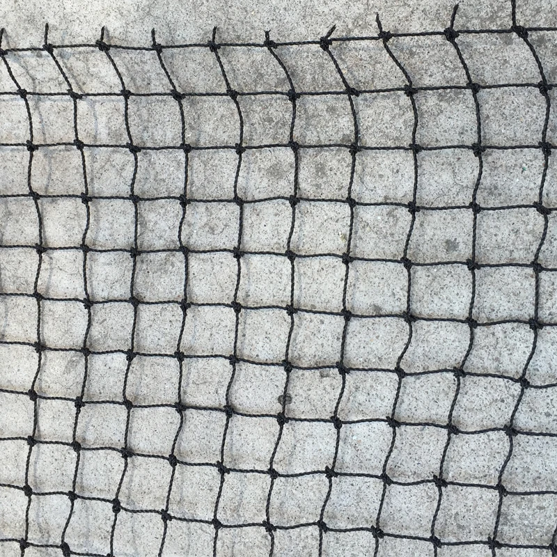 
Roof Overlay pe braided safety net for helicopter landing 