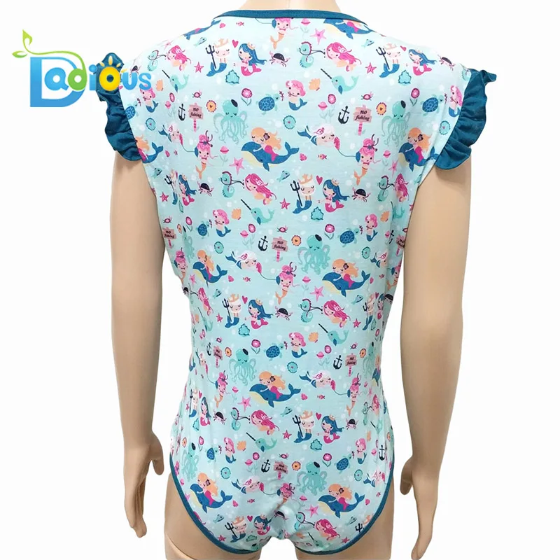 Dadious Woman Pajamas Plus Size Unisex Romper Abdl Adult Onesie