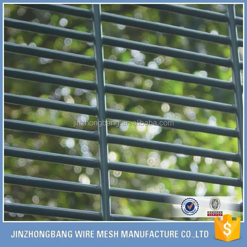 stainless steel 358 anti climb security fence