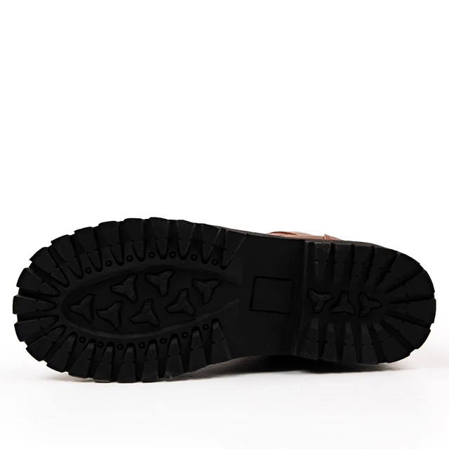 
New Ankle-high Leather Military Tactical Boots Waterproof Army Combat Boots Work Hiking Shoes for Men 