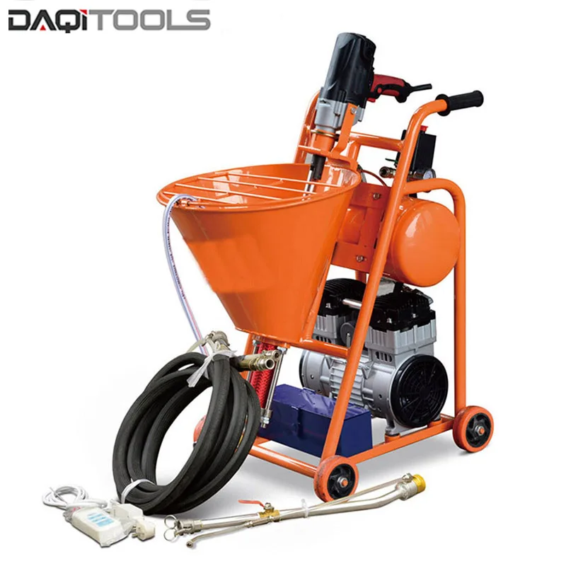 putty mortar coating airless paint sprayer