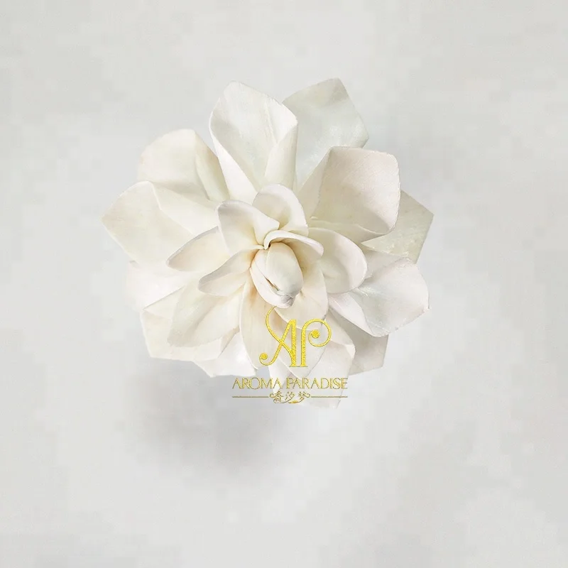 Customized Handmade Dia 7.5 cm Peony dry flower for Home Reed Diffuser