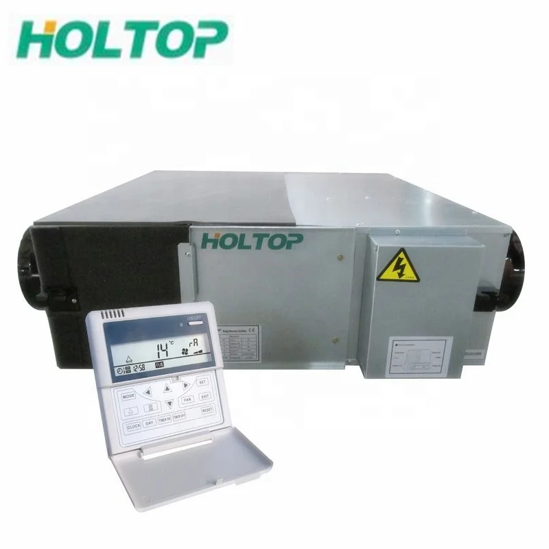 Balanced ventilation heat recovery unit