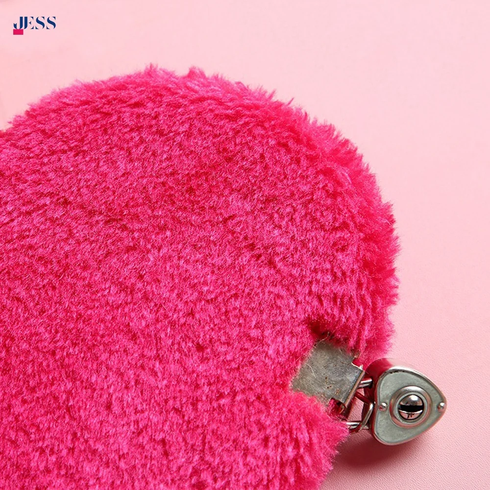 Soft Fancy Heart Shaped Notebook Diary with Lock and Key