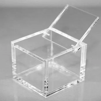 High quality customized clear lucite display boxes