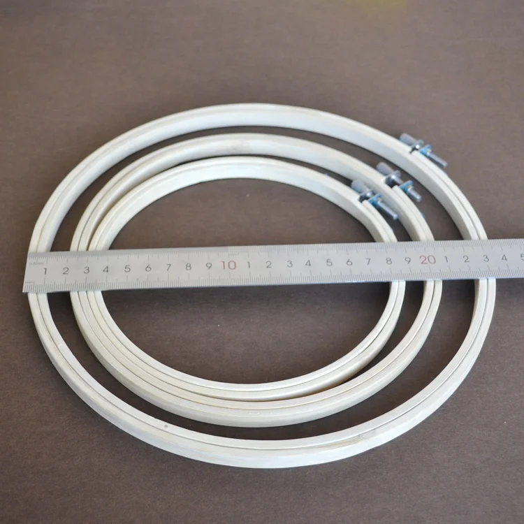 Custom Smooth Bamboo  Embroidery Hoop Bamboo Material  Cross Stitch Hoop