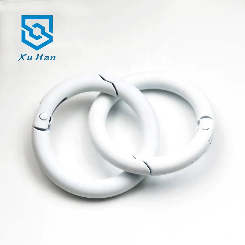 High quality metal round carabiner ring