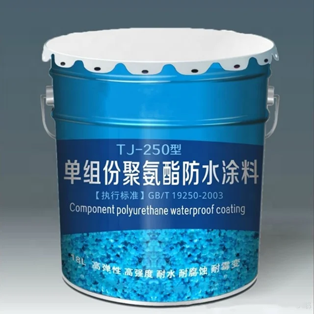 
Single component polyurethane waterproof coating nano roof coating 