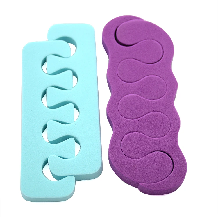 Wholesale price Finger Toe Soft Separator Nail Art Pedicure Tools (62019028804)