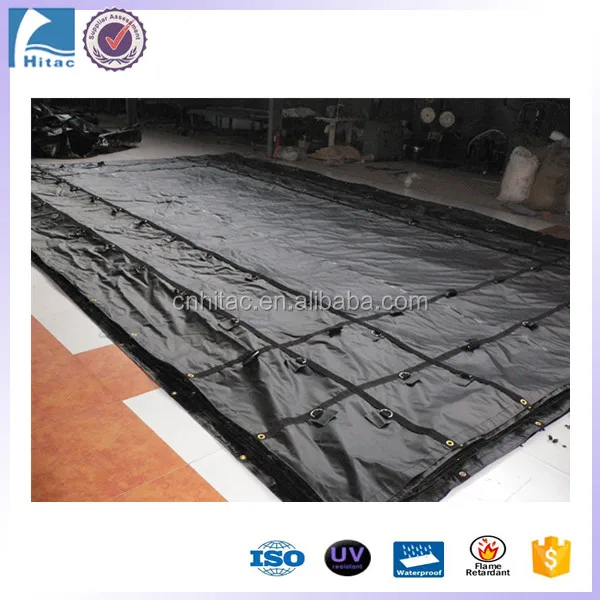 18oz heavy duty customized size truck tarpaulin lumber tarps steel tarps