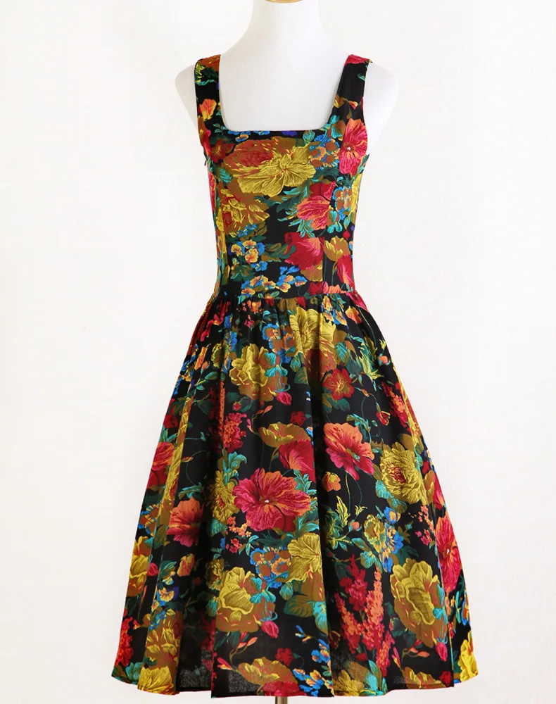 cotton linen fabric wholesale dropship womens dress vintage designs clothing