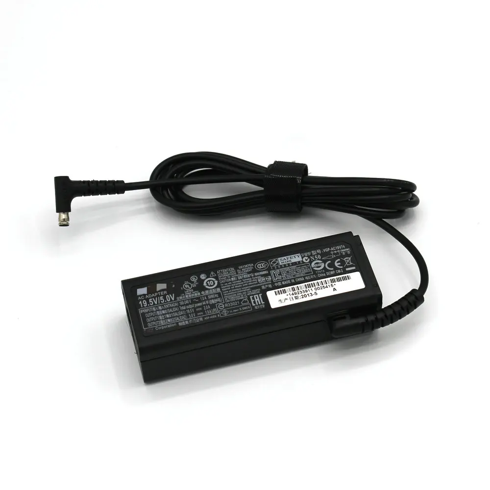 
19.5V 2A 5V 1A USB Laptop power Adapter Charger For sony 45w 19V74 DUO 1 SVT11219 F13N F11A TAP11 