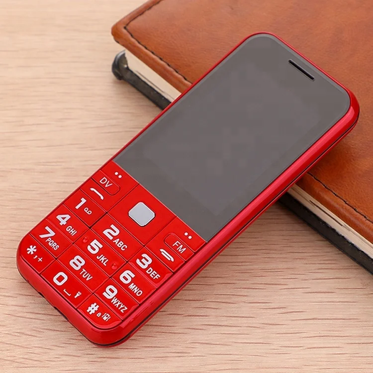 Разблокированные мобильные телефоны 2 4 дюймов WCDMA gsm новая клавиатура 2020 D1 задняя камера DV