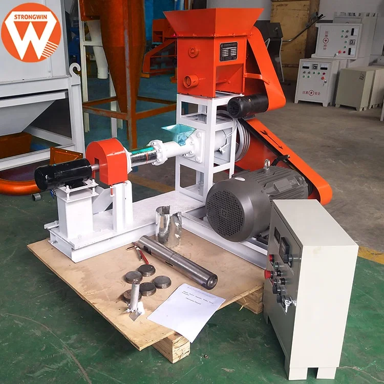 
aquatic feed pellet bulking machine aqua pellet machine construction of simple fish feed extruder 