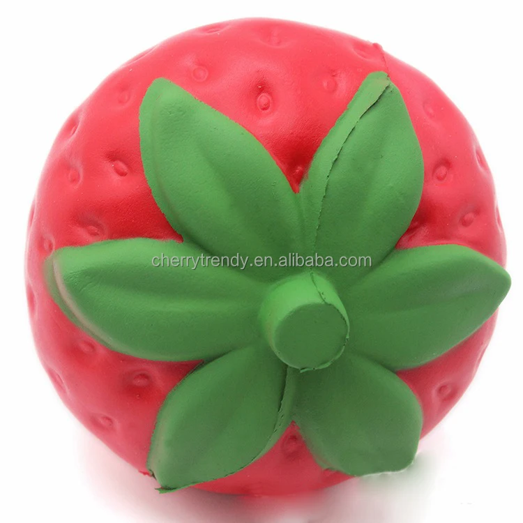 
Slow Rising Jumbo Strawberry Squishy 