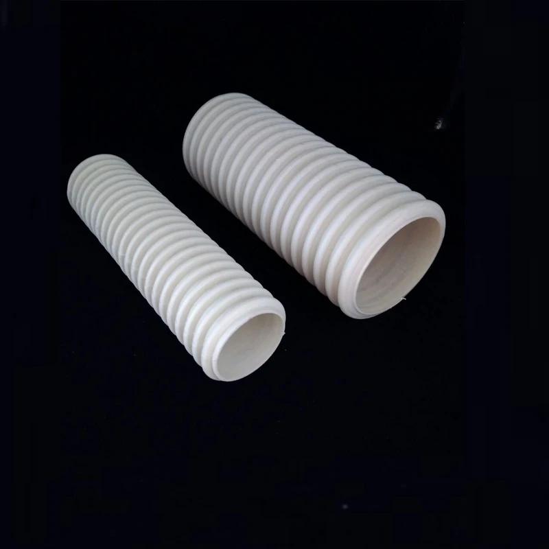 drainage pvc corrugated pipe for sewage discharge 110mm