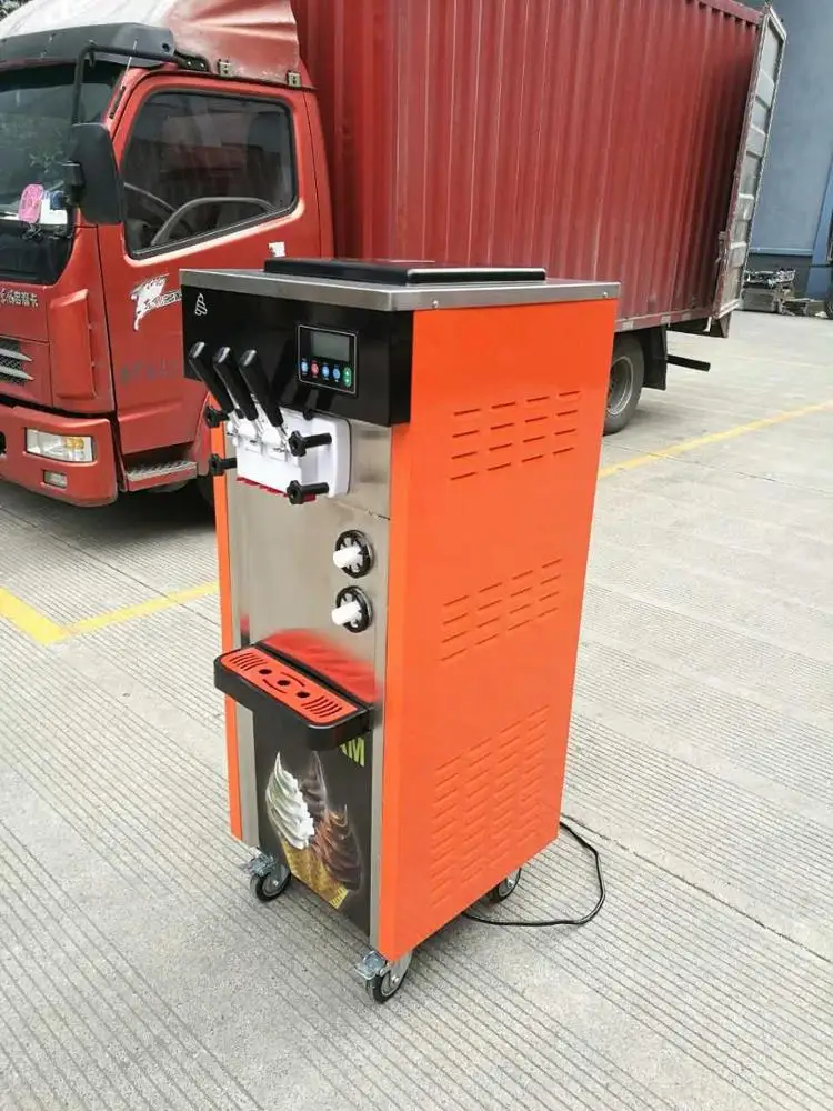 Популярная коммерческая мягкая машина для мороженого на продажу