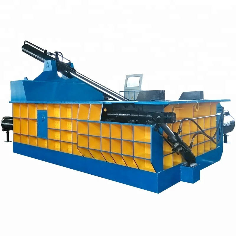 Hydraulic Scrap Metal Baler for aluminum foil wire turnings scrap IN STOCK