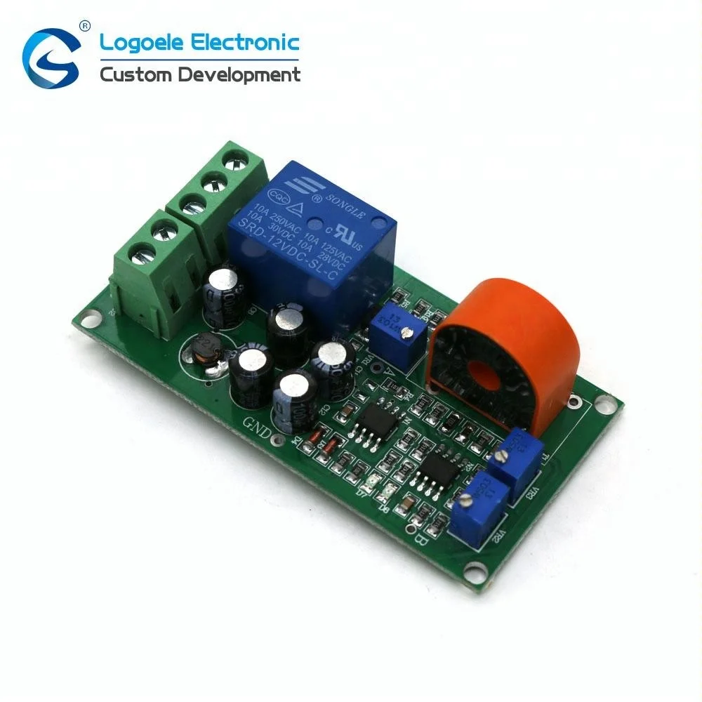 5A 10A 20A 50A 0-5V Voltage Linear Switching Output overcurrent 5A transducer AC current sensor with relay