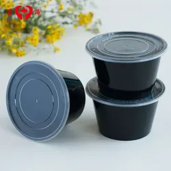 Factory Direct Disposable Microwavable Plastic Box Food Container