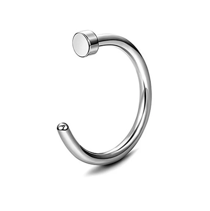 Быстрая отправка Wish Ebay 316L стальное уникальное кольцо для носа с шпилькой