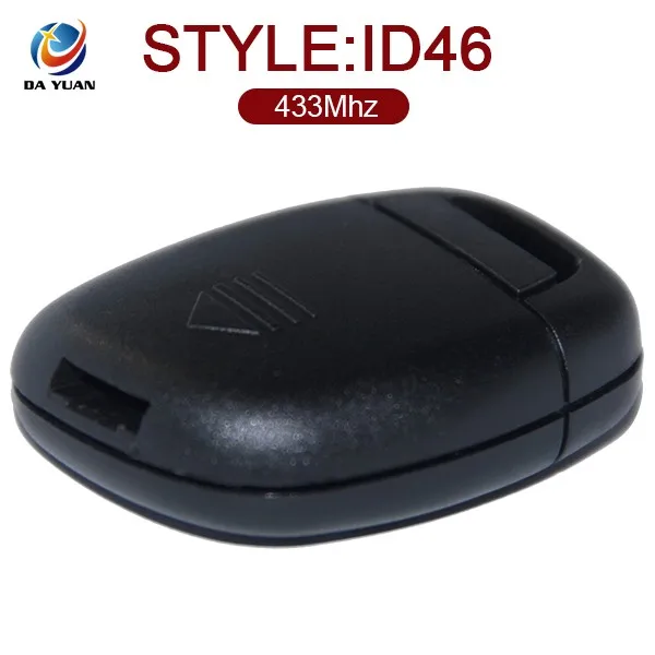 AK010001 для Renault Дистанционного Ключа Автомобиля 1 Кнопка ID46 (PCF7946) 433 МГц