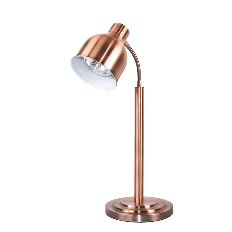 Heat Lamp Food Warmer With Cheap Price stocked golden buffet food heating lamp Food Display Warmer
