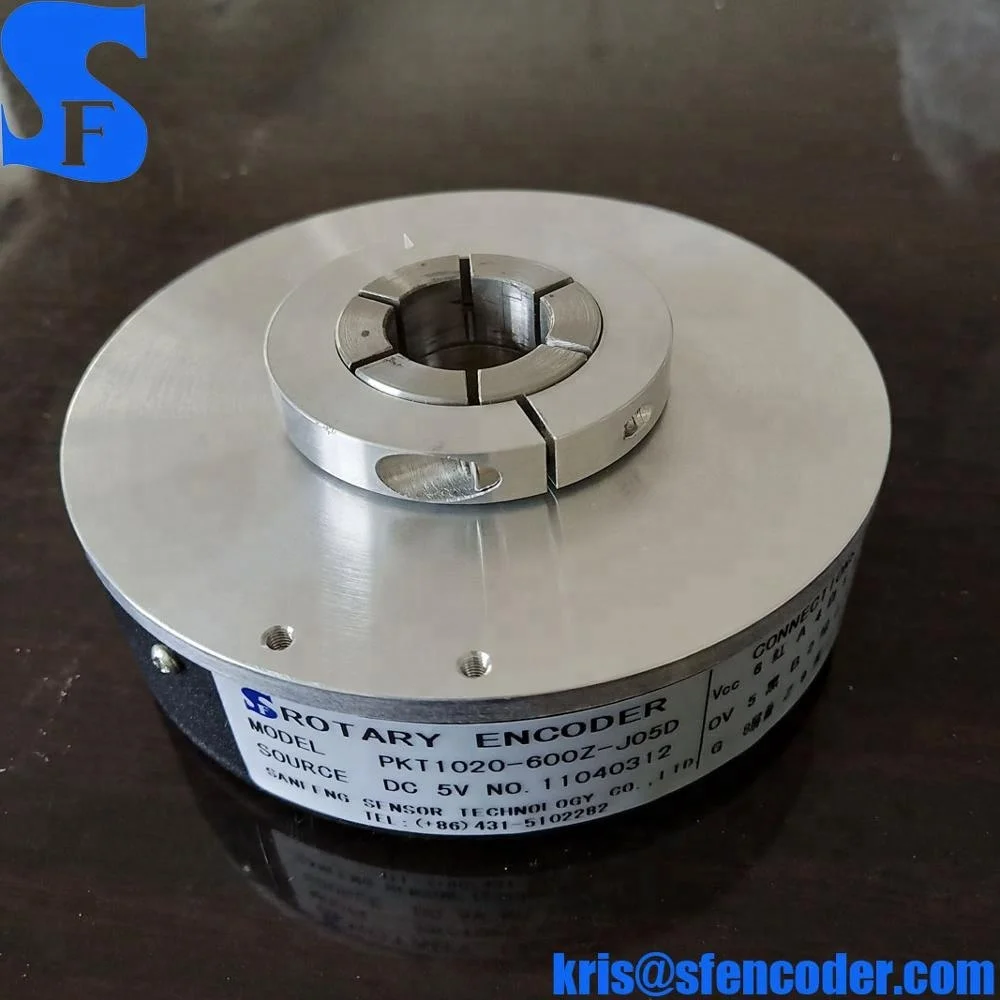 PK1020 100mm 20mm 1024 pulse Hollow Shaft Elevator Encoder order online
